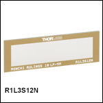 Single-Frequency Ronchi Ruling Targets, 3in x 1in Single-Frequency Ronchi Ruling Targets, 3in x 1in