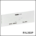 Multi-Frequency Grid Distortion Targets, 3in x 1in Multi-Frequency Grid Distortion Targets, 3in x 1in