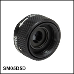 SM05-Threaded, Ring-Actuated Iris Diaphragm