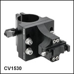 Ø1.5in Vertical Post-Mounting Cage System Clamps