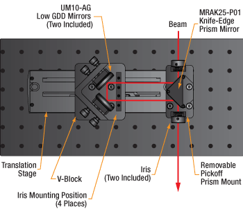 Optical Delay Line Drawing