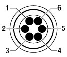 6 Pin HRS Connector