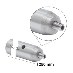 TR250/M - Ø12.7 mm Optical Post, SS, M4 Setscrew, M6 Tap, L = 250 mm