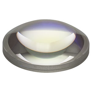 AL5040-B - Ø50 mm S-LAH64 Aspheric Lens, f=40 mm, NA=0.55, ARC: 650-1050 nm