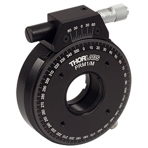 PRM1/M - High-Precision Rotation Mount for Ø1in (25.4 mm) Optics, Metric