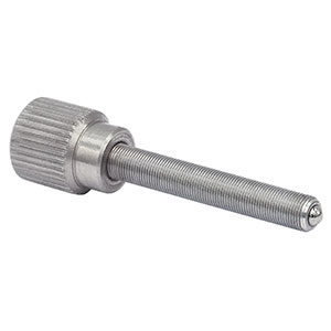 MAS20 - Fine Adjuster with Knob, M3 x 0.25, 20 mm Long