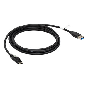 CABCUL72 - USB 3.0 Type-A to Type-C Cable with Locking Screw, Length: 72in (1.8 m)