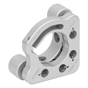 KA1B - Polaris®KA Ø1in Kinematic Mirror Mount, 2 Low-Profile Hex Adjusters, Monolithic Optic Retention