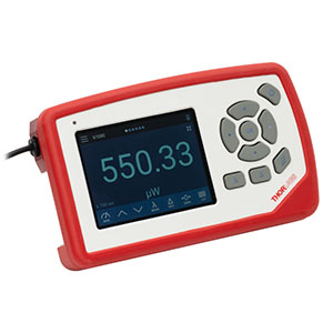PM100D3 - Optical Power and Energy Meter Console, 3.5in Touchscreen, Wireless Charging, Bluetooth, 26-Pin AUX Connector