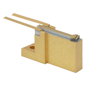 SAF795H - CWL = 800 nm, GaAs Single Angle Facet Gain Chip on Submount with Heatsink