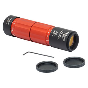 ZBE12 - 0.5X - 2.5X UVFS Zoom Beam Expander, 495 - 570 nm V Coating