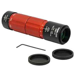 ZBE1C - 0.5X - 2.5X Achromatic Zoom Beam Expander, AR Coated: 1050 nm - 1650 nm