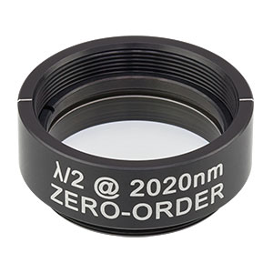 WPH10M-2020 - Ø1in Zero-Order Half-Wave Plate, SM1-Threaded Mount, 2020 nm