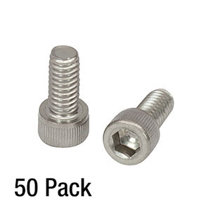 SH8S038 - 8-32 Stainless Steel Cap Screw, 3/8in Long, 50 Pack