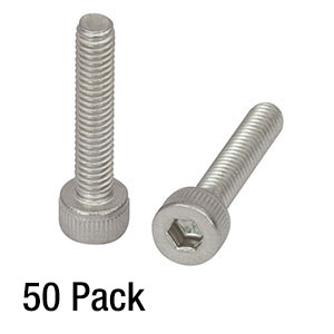 SH4MS20 - M4 x 0.7 Stainless Steel Cap Screw, 20 mm Long, 50 Pack