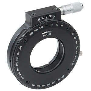 PRM2/M - High-Precision Rotation Mount for Ø2in (50.8 mm) Optics, Metric