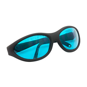 LG7B - Laser Safety Glasses, Teal Lenses, 35% Visible Light Transmission, Sport Style