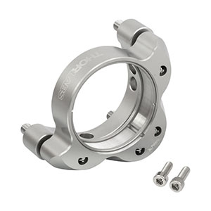 POLARIS-K2T3 - Polaris<sup>®</sup> SM2-Threaded Ø2in Mirror Mount, 3 Hex Adjusters, 2 Retaining Rings Included