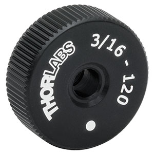 F19MSK1L - Large-Diameter 3/16in-120 Removable Adjuster Knob