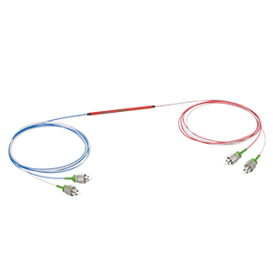 PN780R1A2 - 2x2 PM Coupler, 780 ± 15 nm, 99:1 Split, ≥16 dB PER, FC/APC Connectors