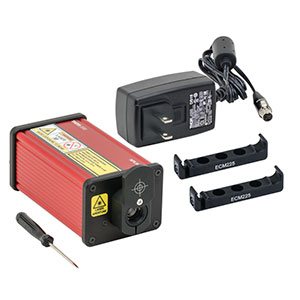 NPL64B - Nanosecond Pulsed Laser Diode System, 640 nm, 5 - 39 ns Adjustable Pulse Width