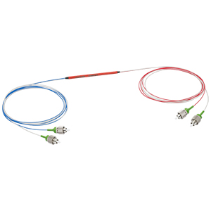 PN980R5A2 - 2x2 PM Coupler, 980 ± 15 nm, 50:50 Split, ≥20.0 dB PER, FC/APC Connectors