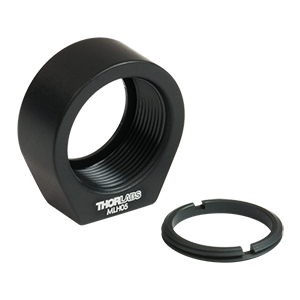 MLH05 - Mini-Series Lens Mount with Retaining Ring for Ø1/2in Optics, 4-40 Tap