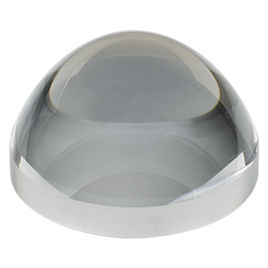 ASL5040-UV - Ø50.0 mm UVFS Aspheric Lens, f = 40.0 mm, NA = 0.65, AR Coated: 245 - 420 nm