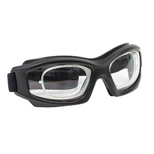 LG6C - Laser Safety Goggles, Clear Lenses, 93% Visible Light Transmission, Modern Goggle Style