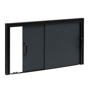 XE25DK1/M - 525 mm x 300 mm Sliding Door Kit for 25 mm Rails