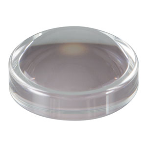 357610 - f = 4.0 mm, NA = 0.62, WD = 1.5 mm, DW = 410 nm, Unmounted Aspheric Lens, Uncoated