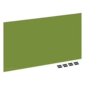 LW1P2/M - Laser Safety Panel, Light Green, 50% Visible Light Transmission, 535.0 mm x 304.8&nbspmm