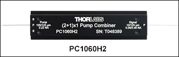 Pump and Signal Combiner Engraving