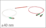 1310/1550 nm Dual Window 1x2 Fiber Couplers