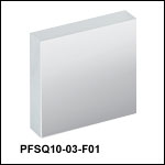 Square UV-Enhanced Aluminum Mirrors