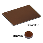 50:50 (R:T) Plate Beamsplitters