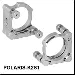 Polaris<sup>®</sup> Ø2in Kinematic Mirror Mount, 2 Adjusters