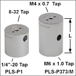 Ø1in (Ø25.0 mm) Posts for Polaris<sup>®</sup> Mounts, One Mounting Hole