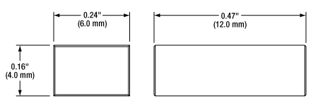 Beam Displacer Mechanical Dimensions