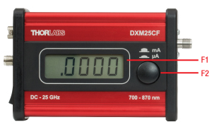 DXM25CF Top Panel