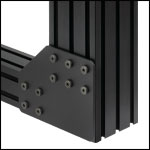 Gusset Plate for Construction Rails