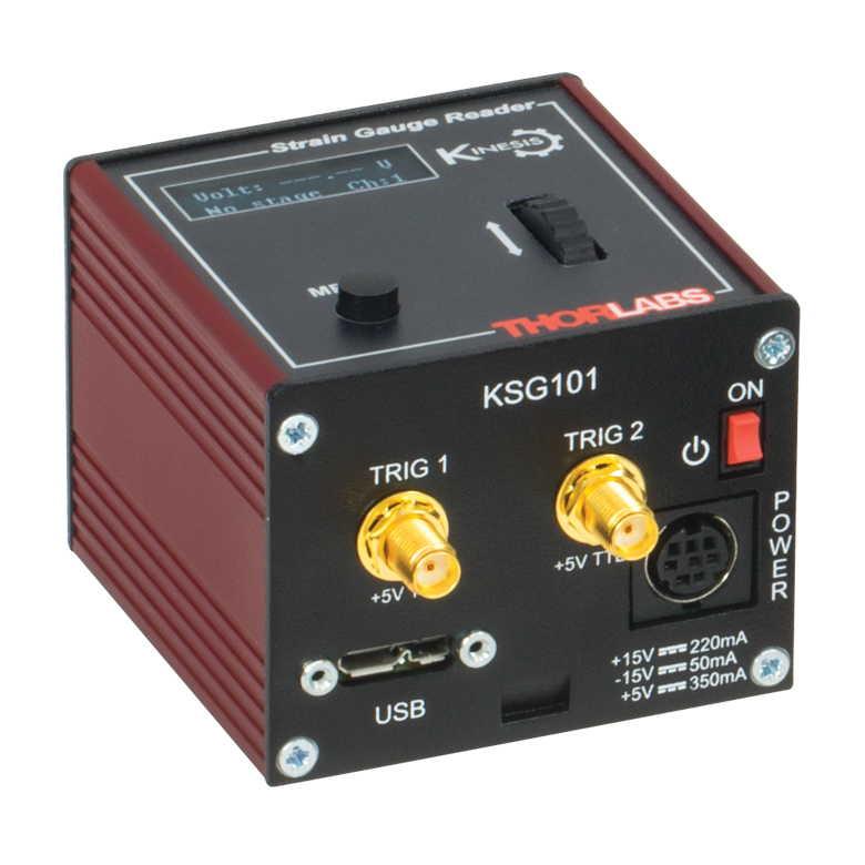 Kinesis® KCube™ Strain Gauge Reader