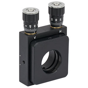 VM1/M - Kinematic Mount with Vertical Drive, Ø25.4 mm Optics, M4 Taps