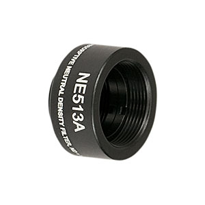 NE513A - Ø1/2in Absorptive ND Filter, SM05-Threaded Mount, Optical Density: 1.3