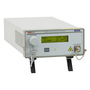 S5FC1021S - SM Benchtop SLD Source, 1310 nm, 12.5 mW, 85 nm Bandwidth