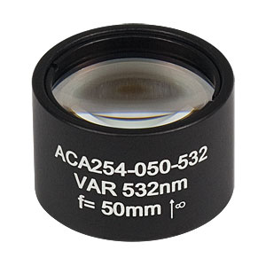 ACA254-050-532 - High-Power Air-Spaced Doublet, 532 nm, f = 50 mm