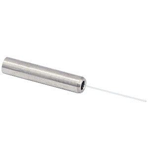 CFM12L10 - Fiber Optic Cannula, Ø2.5 mm SS Ferrule, Ø200 µm Core, 0.39 NA, L = 10 mm