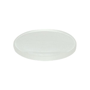 LA4158 - f = 250.9 mm, Ø1in UV Fused Silica Plano-Convex Lens, Uncoated