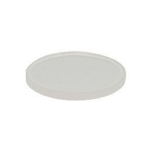 LB4374 - f = 1000.0 mm, Ø1in UV Fused Silica Bi-Convex Lens, Uncoated