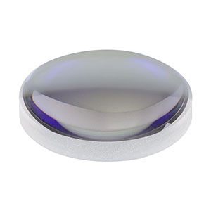 LA1074-B - N-BK7 Plano-Convex Lens, Ø1/2in, f = 20 mm, AR Coating: 650 - 1050 nm